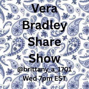 Vera Bradley Share Show Tag List